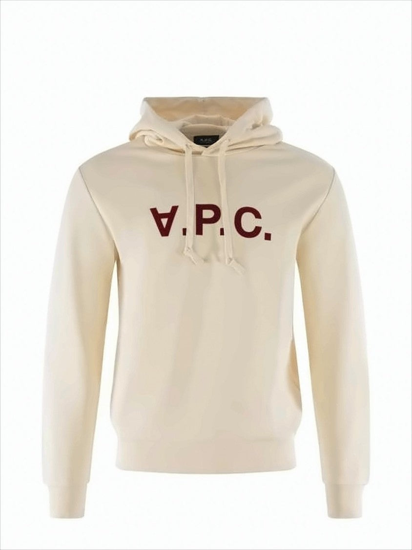 A.P.C. Cream Relaxed-Fit Hoodie