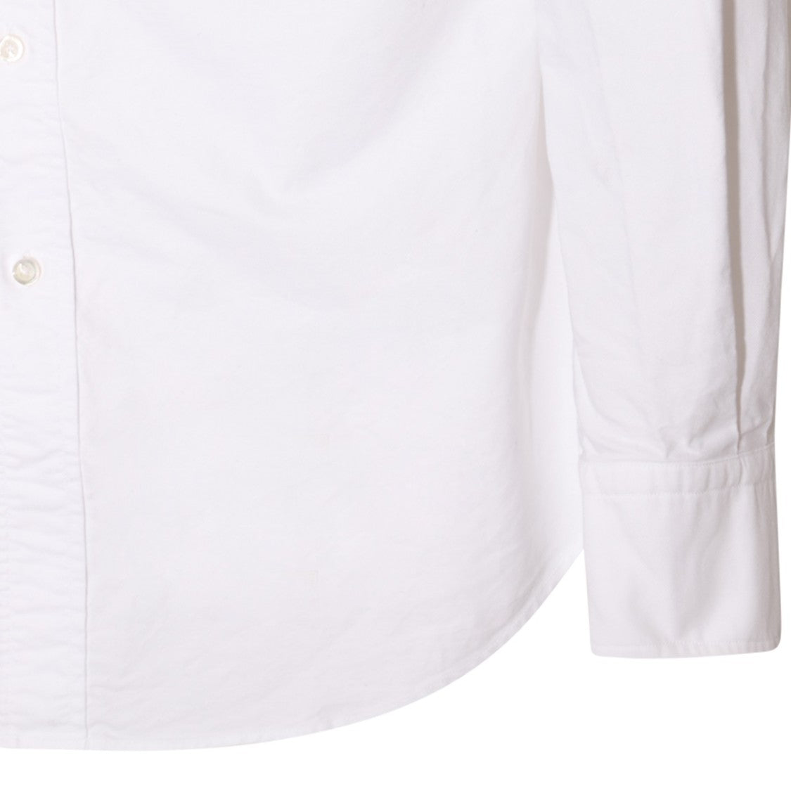 Thom Browne White Cotton Shirt