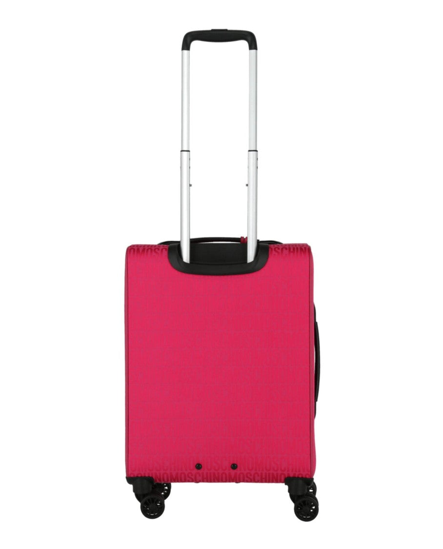 Moschino All-Over Logo Trolley Case