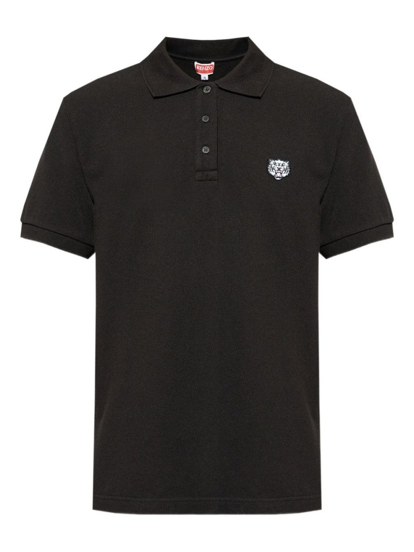 Kenzo Classic Black Polo Shirt