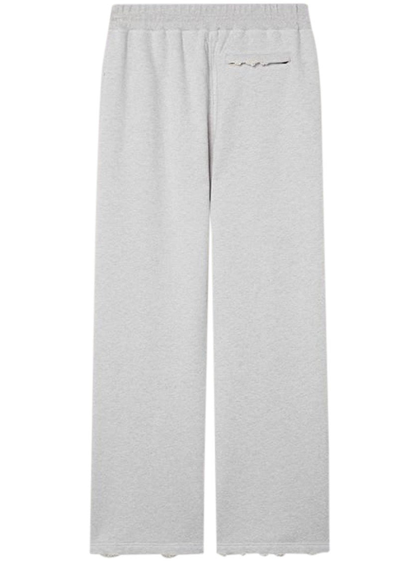 Golden Goose Wide-Leg Trousers With Drawstring Waist And Textured Finish
