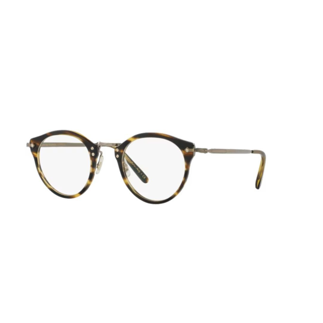 Oliver Peoples 0Ov5184 Classic Tortoiseshell Eyeglass Frames With Slim Metal Temples