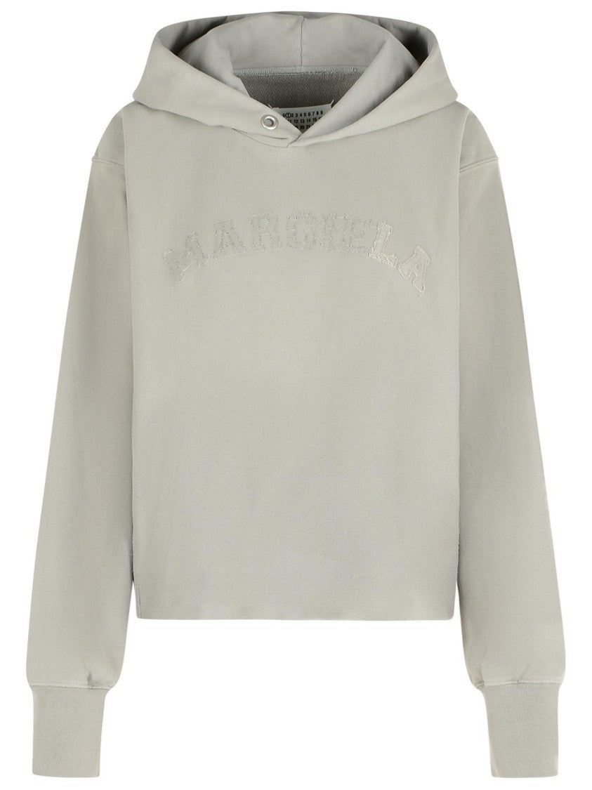 Maison Margiela Beige Cotton Hoodie