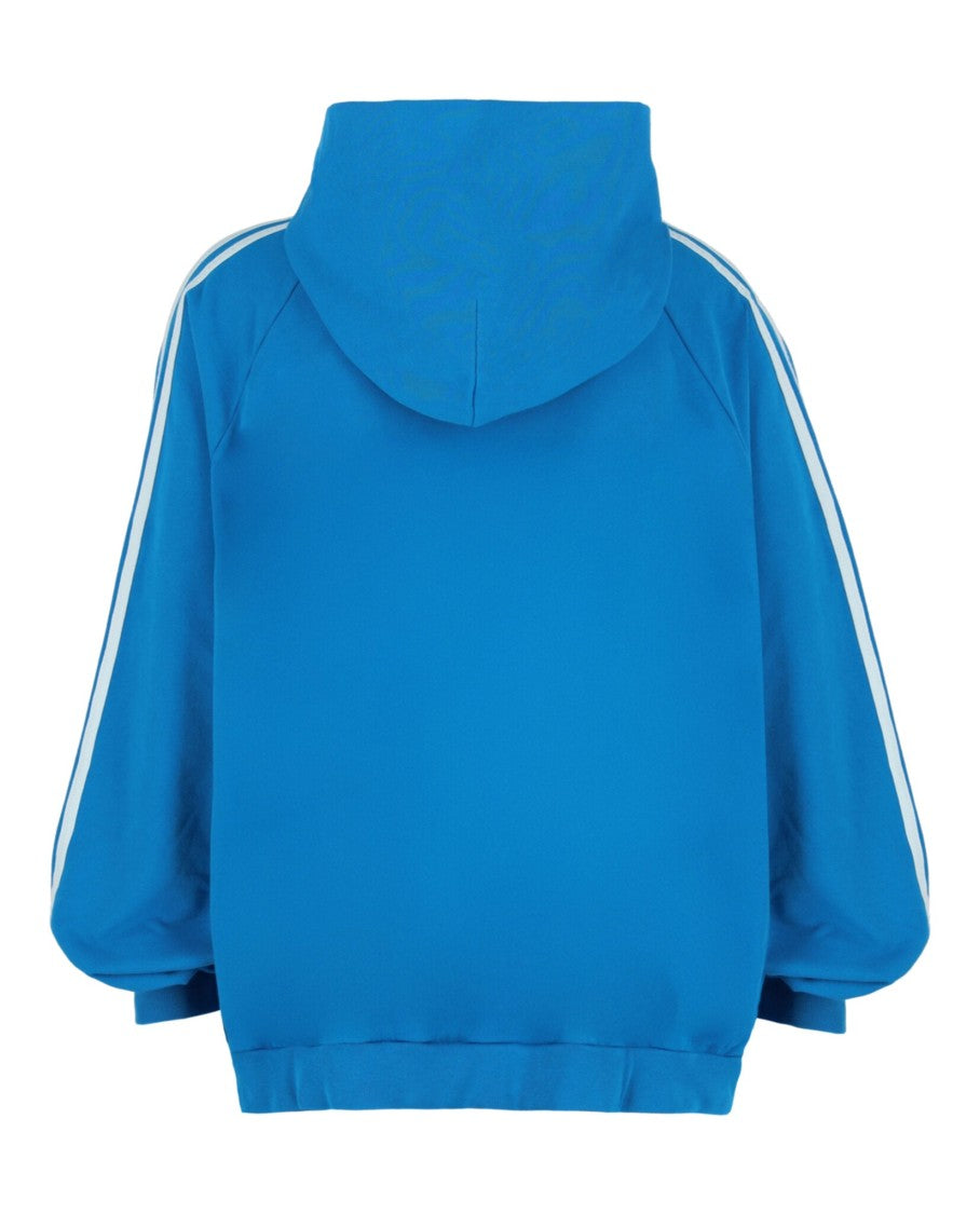 Balenciaga Blue Oversized Hoodie
