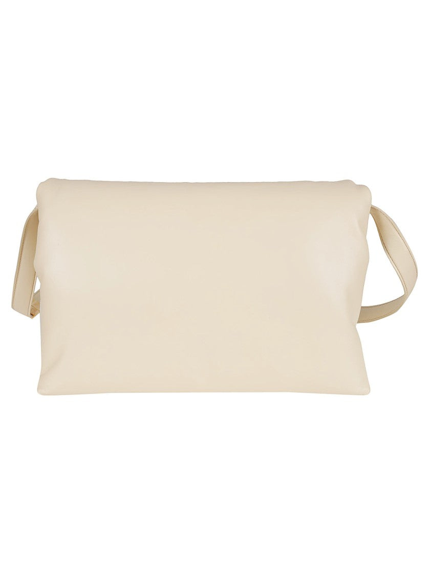 Marni Structured Calf Leather Shoulder Bag