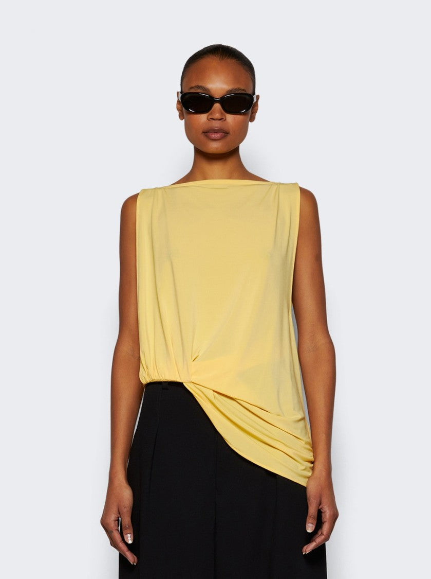 Jacquemus Peplo Top Yellow