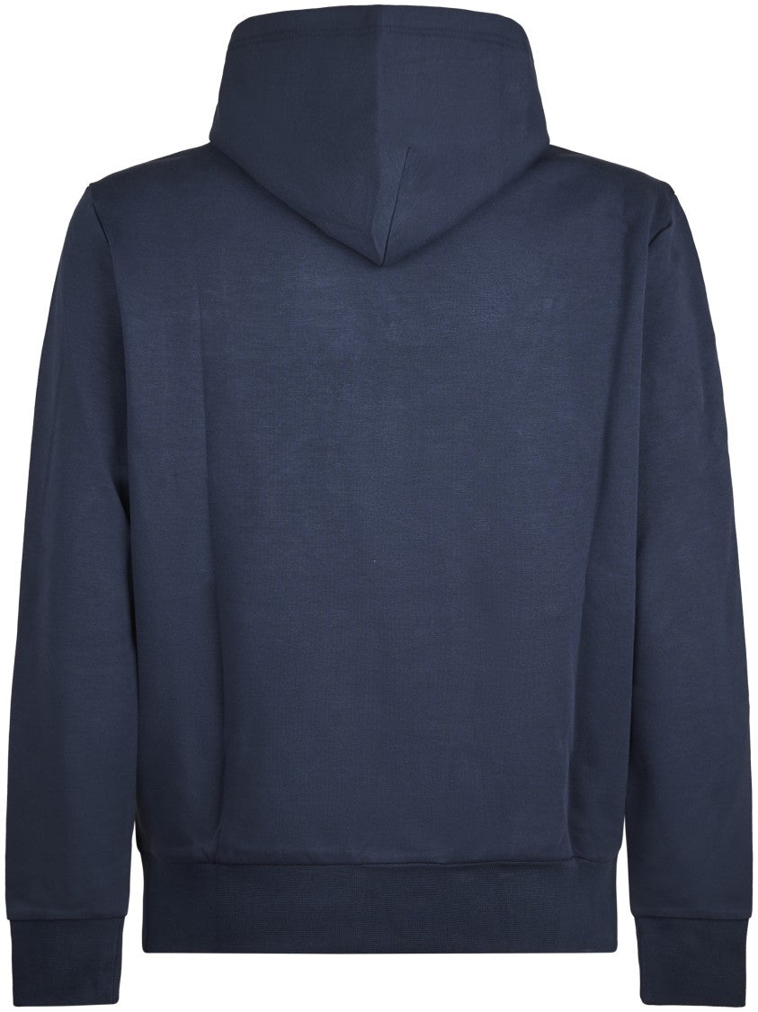 Polo Ralph Lauren Deep Navy Blue Hoodie With Kangaroo Pocket