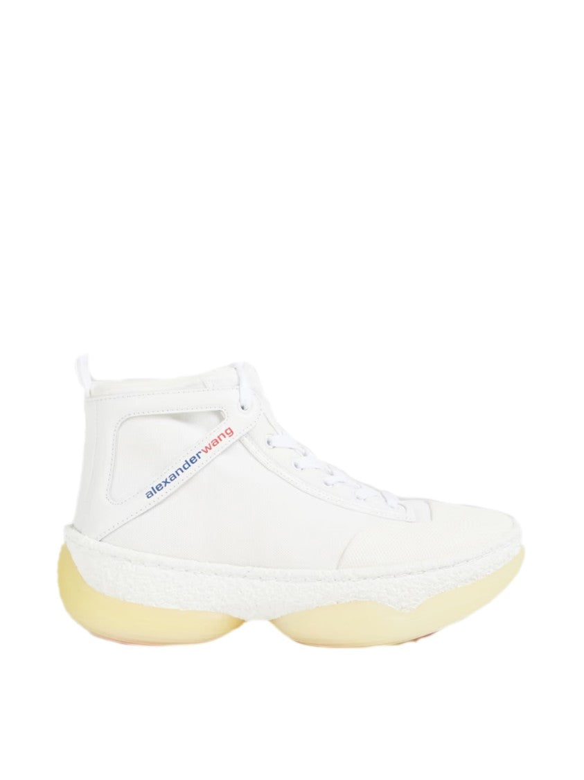 Alexander Wang A1 Logo Mid-Top Sneakers