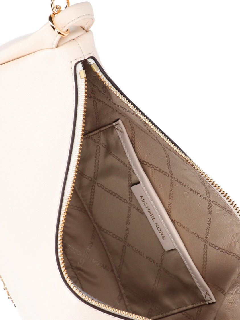 Michael Kors "Kendall" Shoulder Bag – White