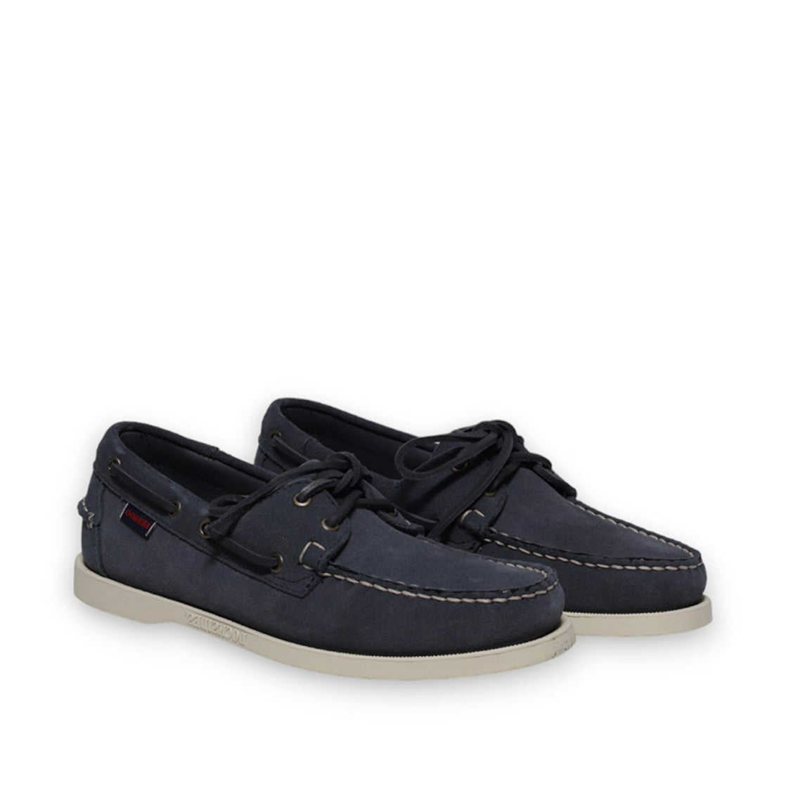 Sebago Soft Blue Suede Docksides Portland Loafers