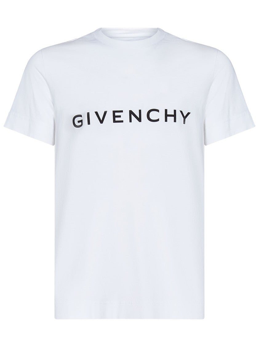 Givenchy White Cotton T-Shirt