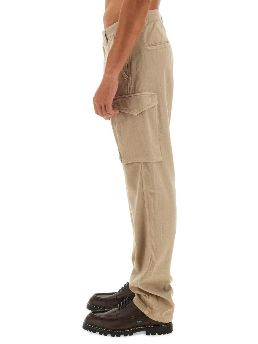 Aspesi Straight Leg Cargo Pants