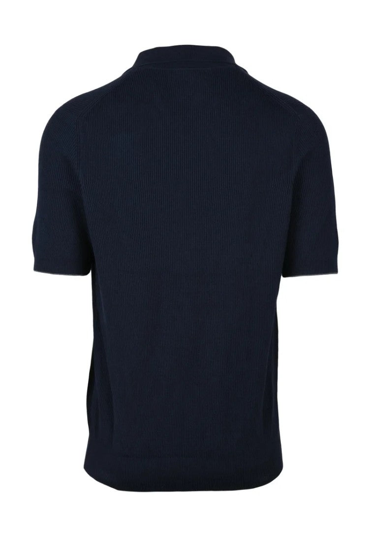 Brunello Cucinelli Knit Top With Collar