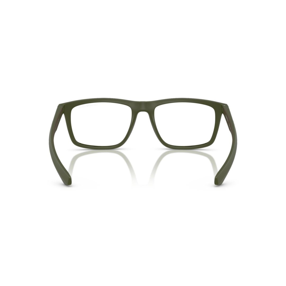 Emporio Armani 0Ea4235 Clip-On Rectangular Eyeglasses