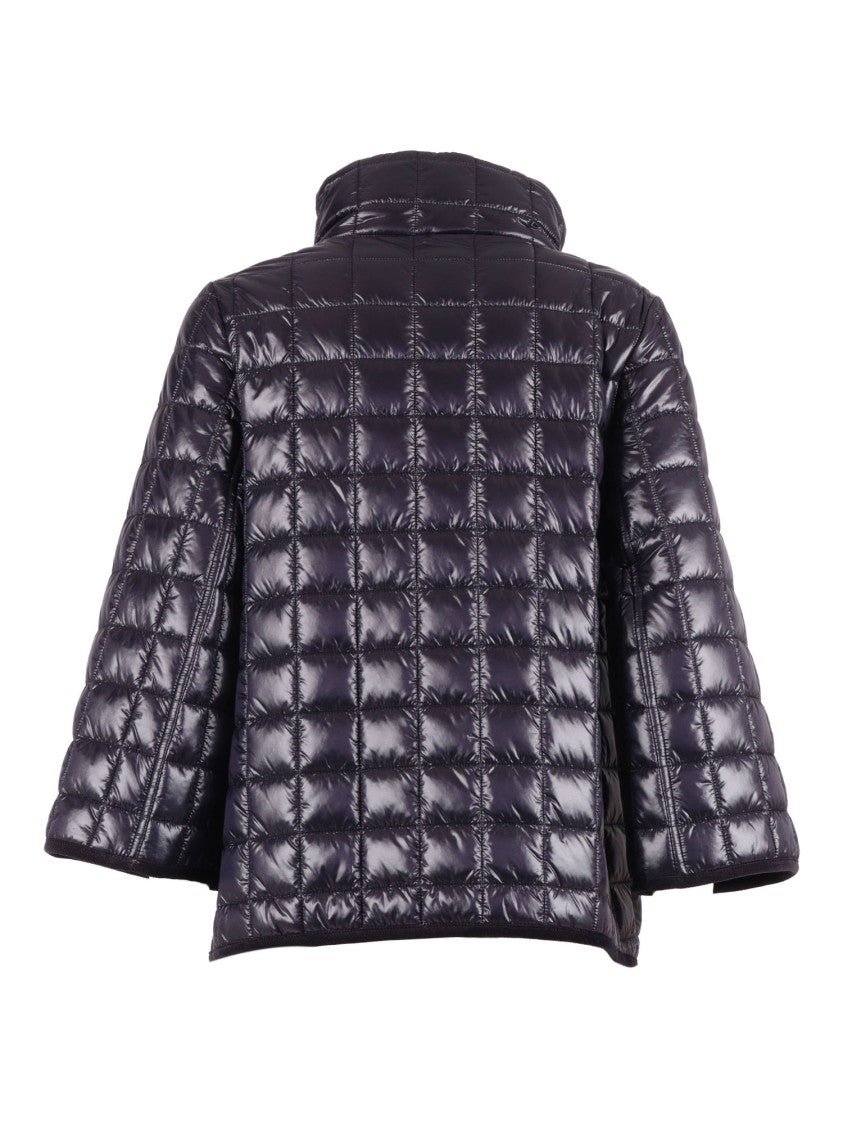 Fay Quilted Cape With Padded Texture