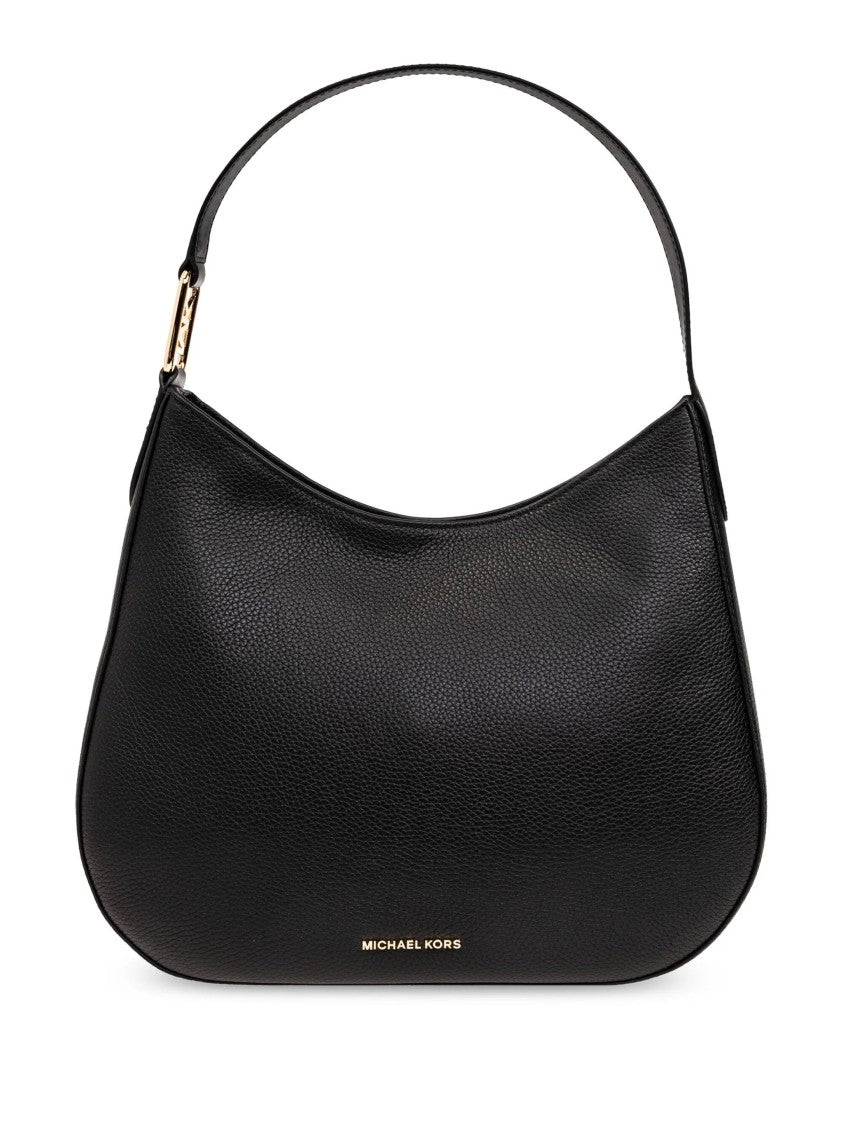 Michael Kors Black Cow Leather Shoulder Bag