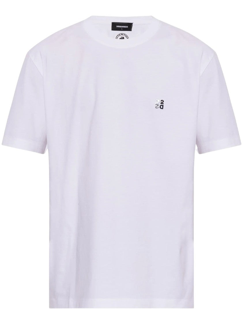 Dsquared2 Metal D2 Cotton T-Shirt