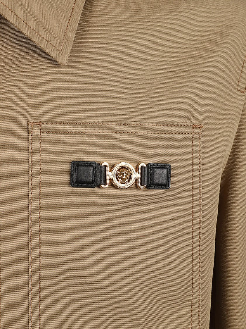 Versace Utility Jacket With Medusa Head Plaque