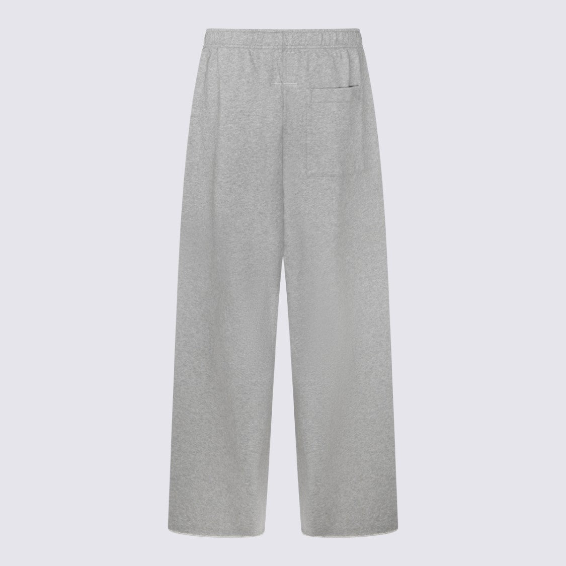 Mm6 By Maison Margiela Grey Cotton Pants