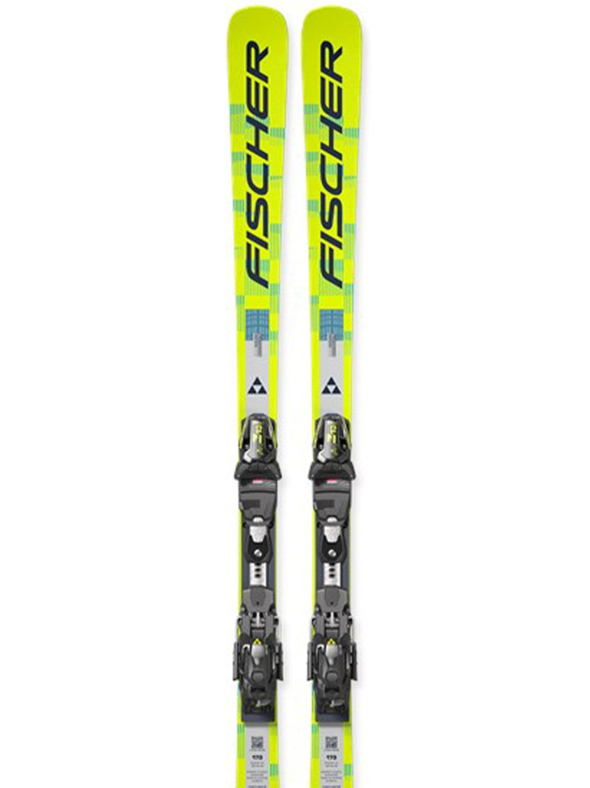 Fischer Rc4 Noize M-Plate Neon Yellow Skis