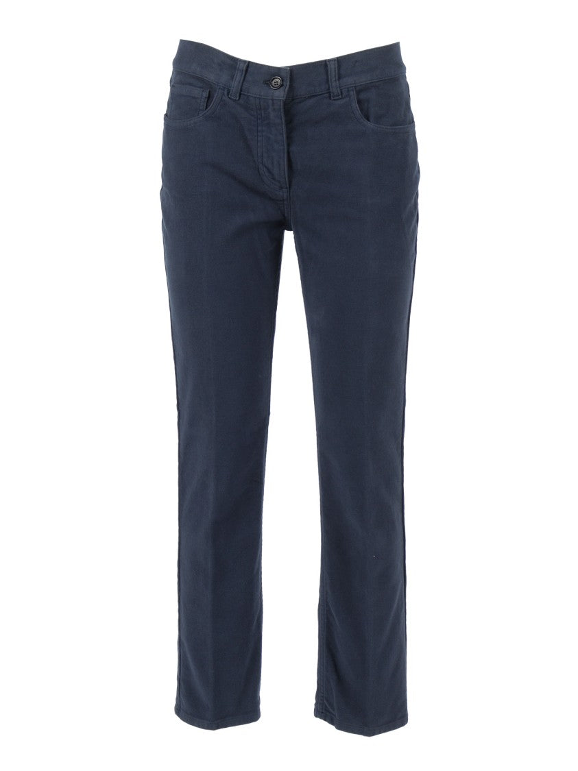 Aspesi Classic Straight-Leg Pants With Mid-Rise Waist