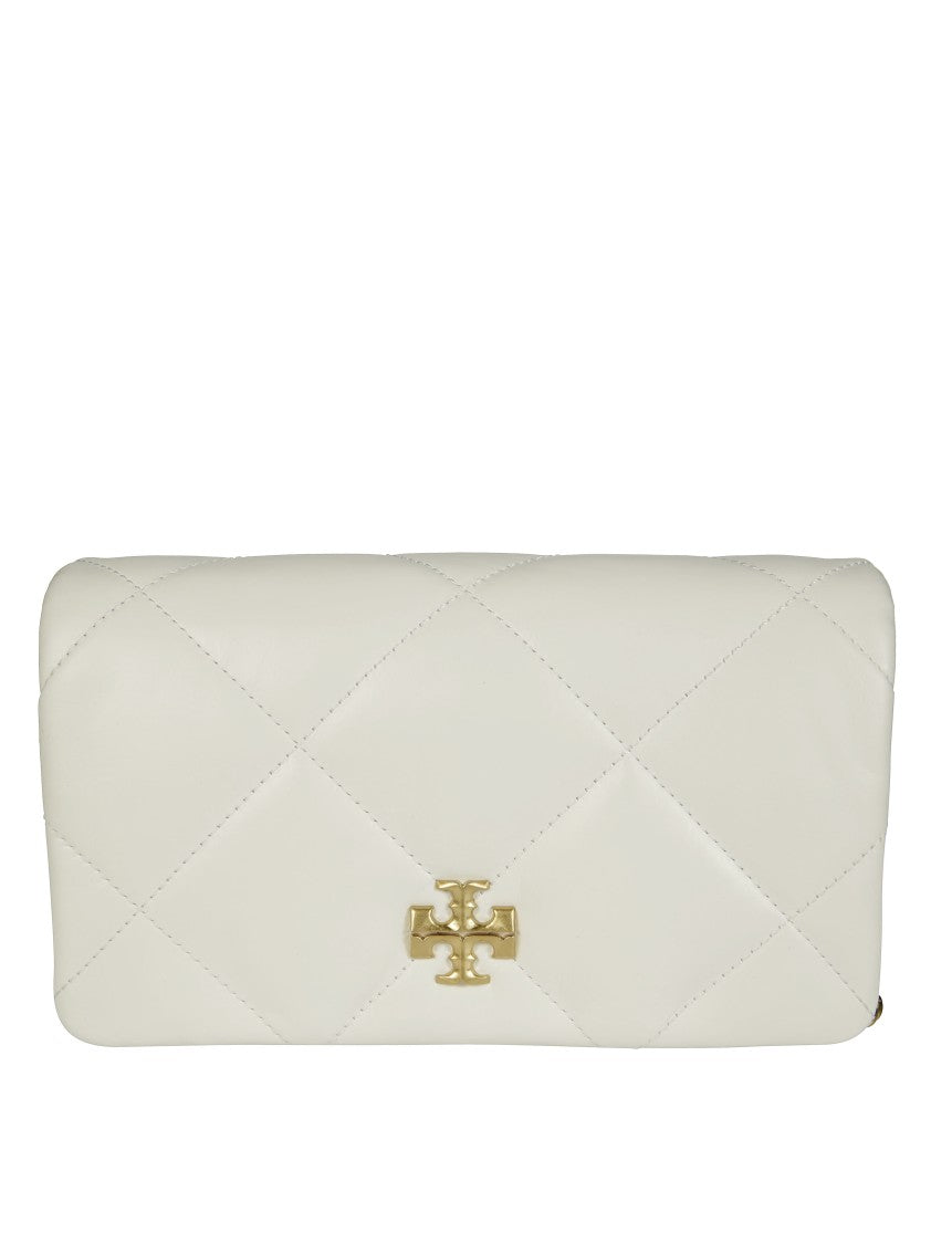 Tory Burch Kira Clover Diamond Wallet
