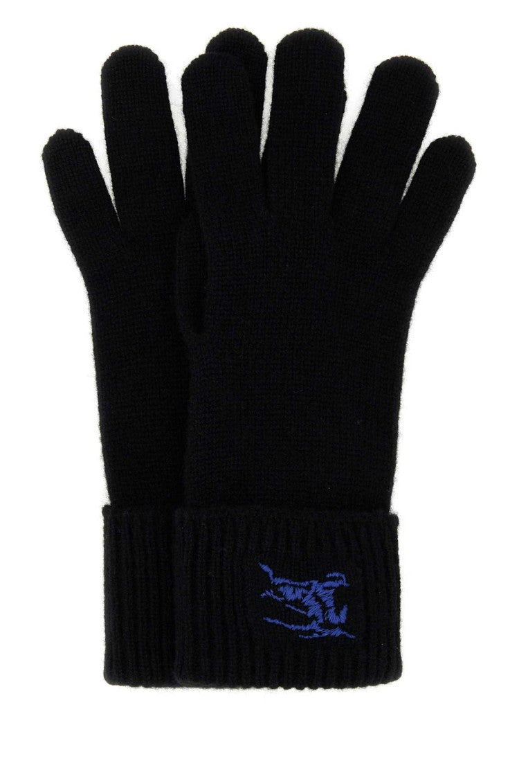 Burberry Black Cashmere Blend Gloves