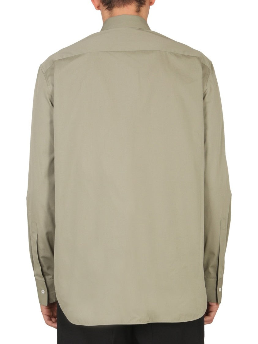 Jil Sander Relaxed Fit Button-Down Poplin Shirt