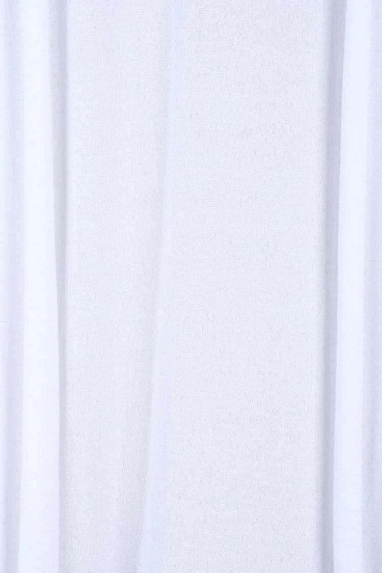 Max Mara Long Open Cardigan - White