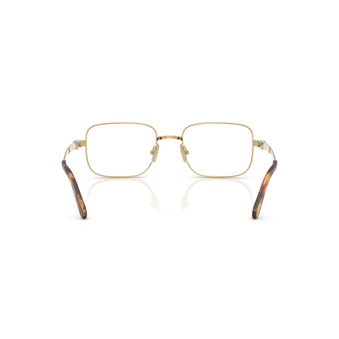 Miu Miu 0Mu 51Zv Rectangular Metal Frame Eyeglasses
