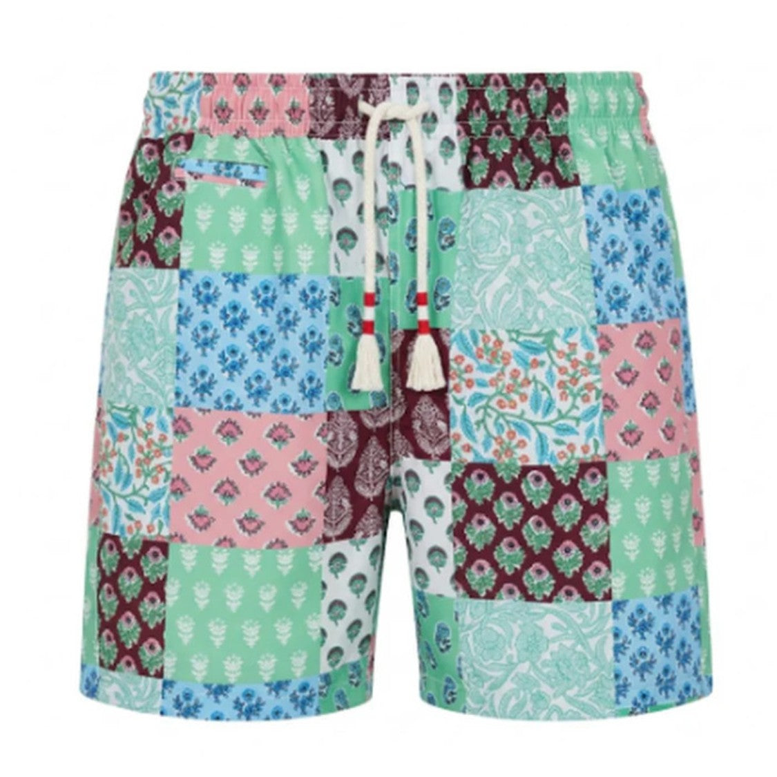 Mc2 Saint Barth Multicolor Caprese Swim Shorts
