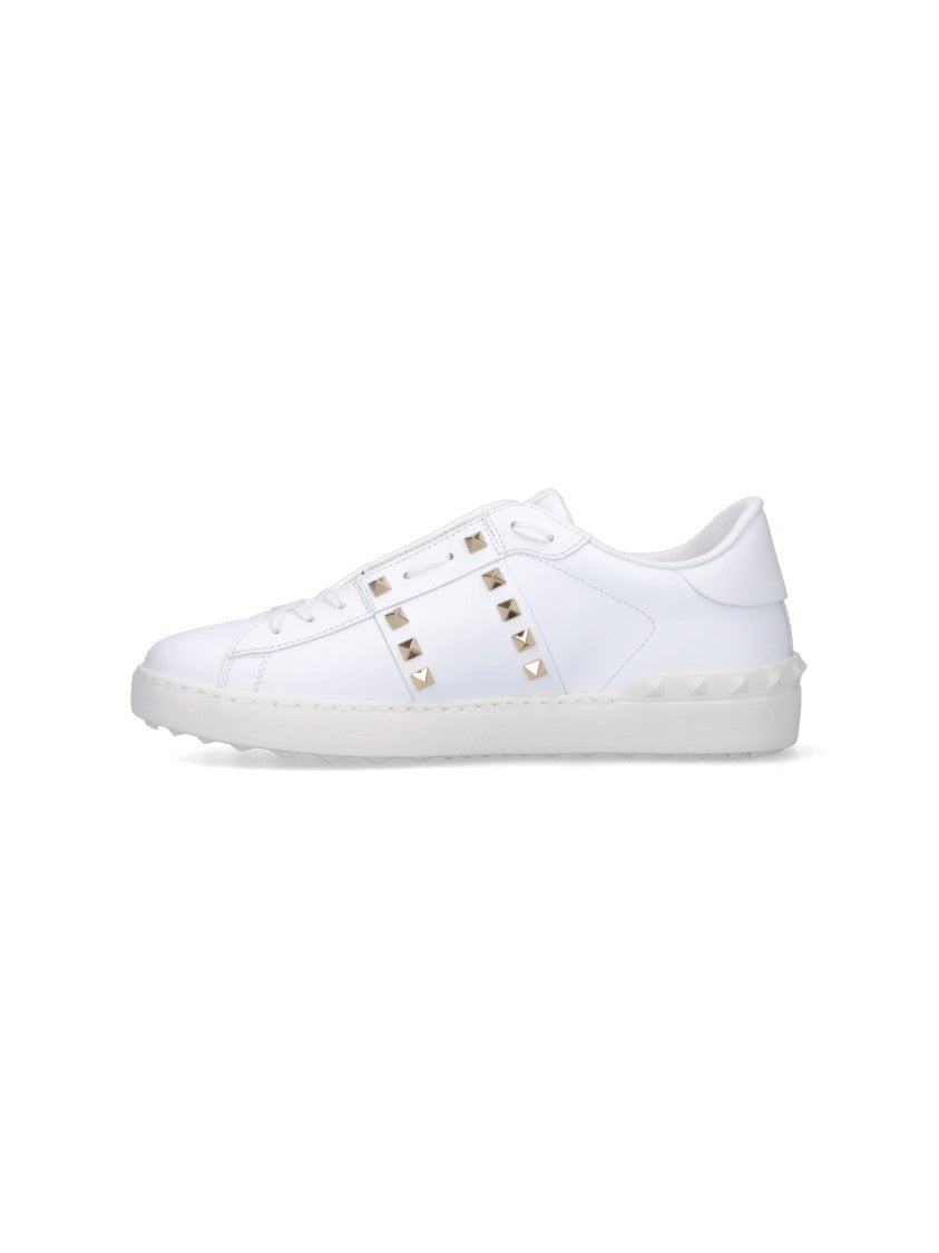 Valentino Garavani 'Rockstud' Sneakers – White