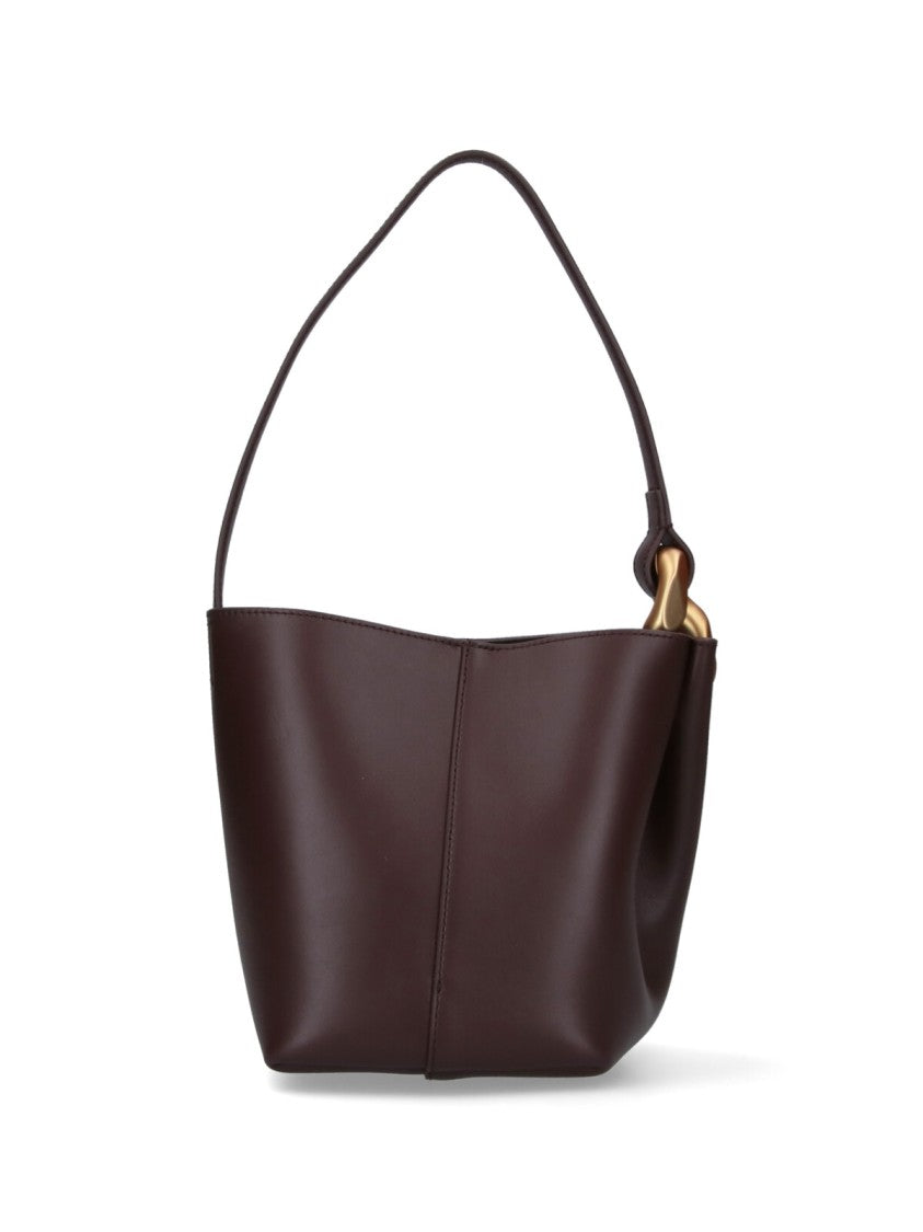 J. W. Anderson 'Corner' Small Shoulder Bag – Brown