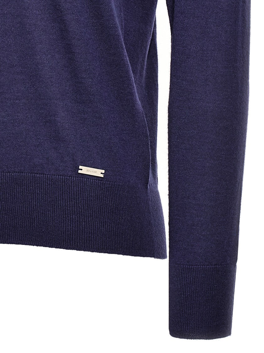 Kiton V-Neck Cashmere And Silk Sweater