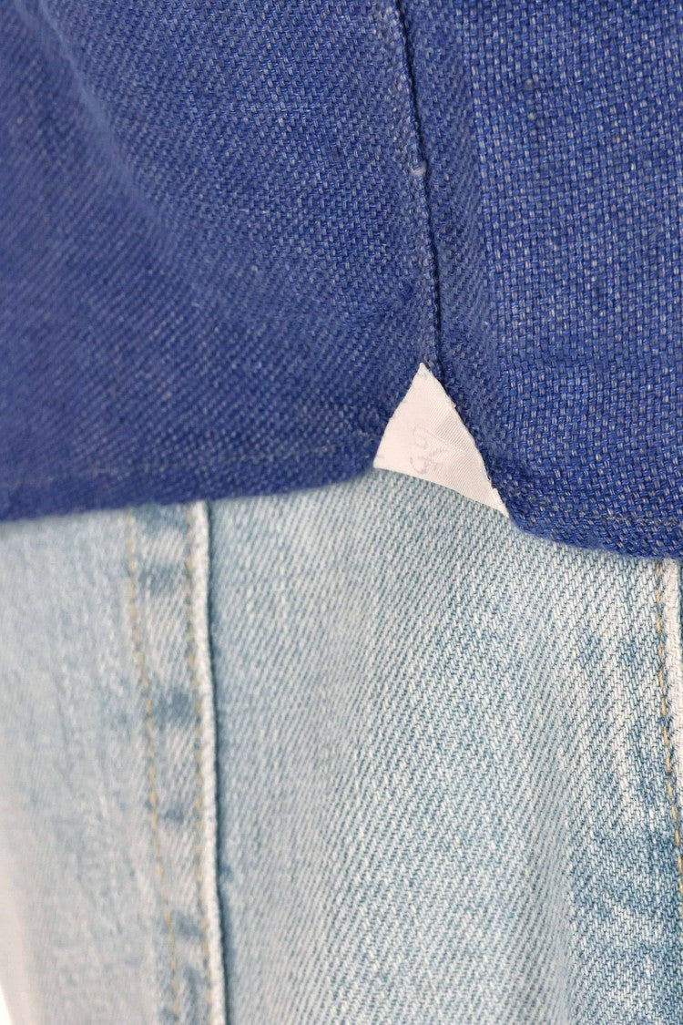 Finamore Maratea Model Tailored Pure Linen Shirt