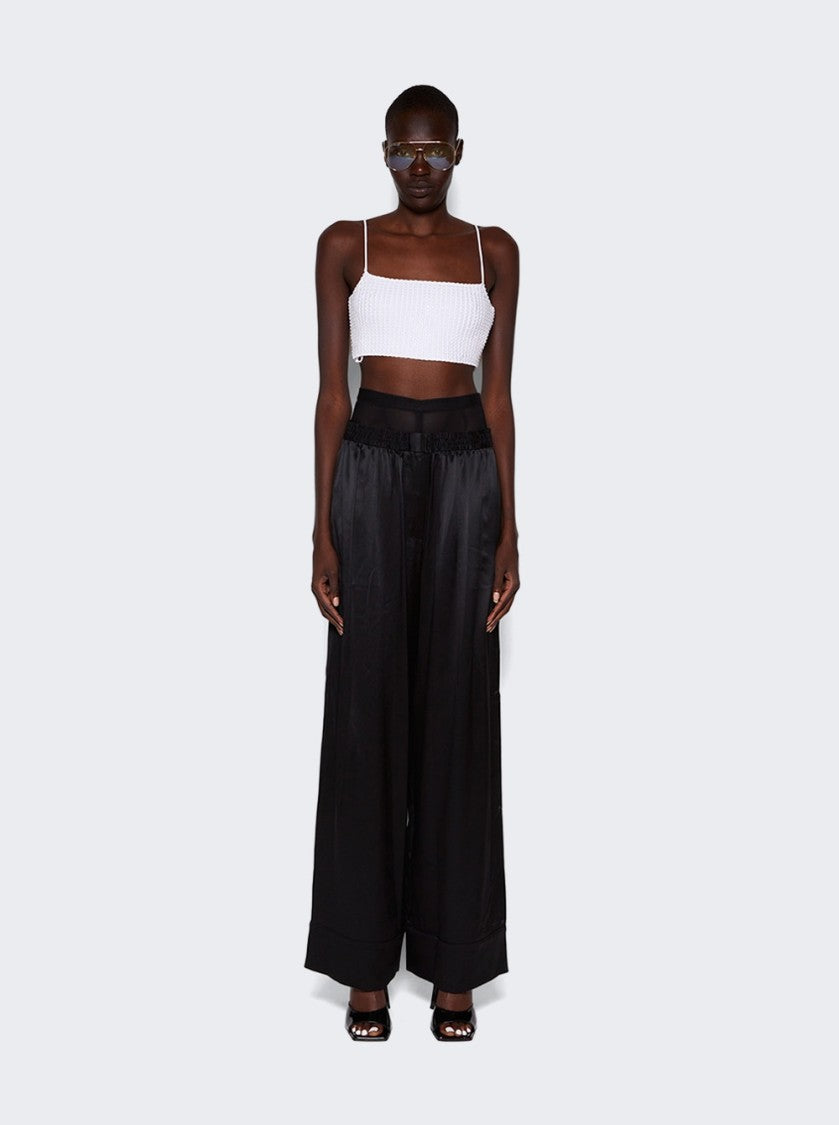 Alexander Wang Silk Mesh Layerd Boxer Pant