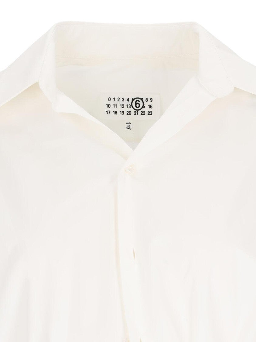 Mm6 By Maison Margiela "Taped" Shirt – White