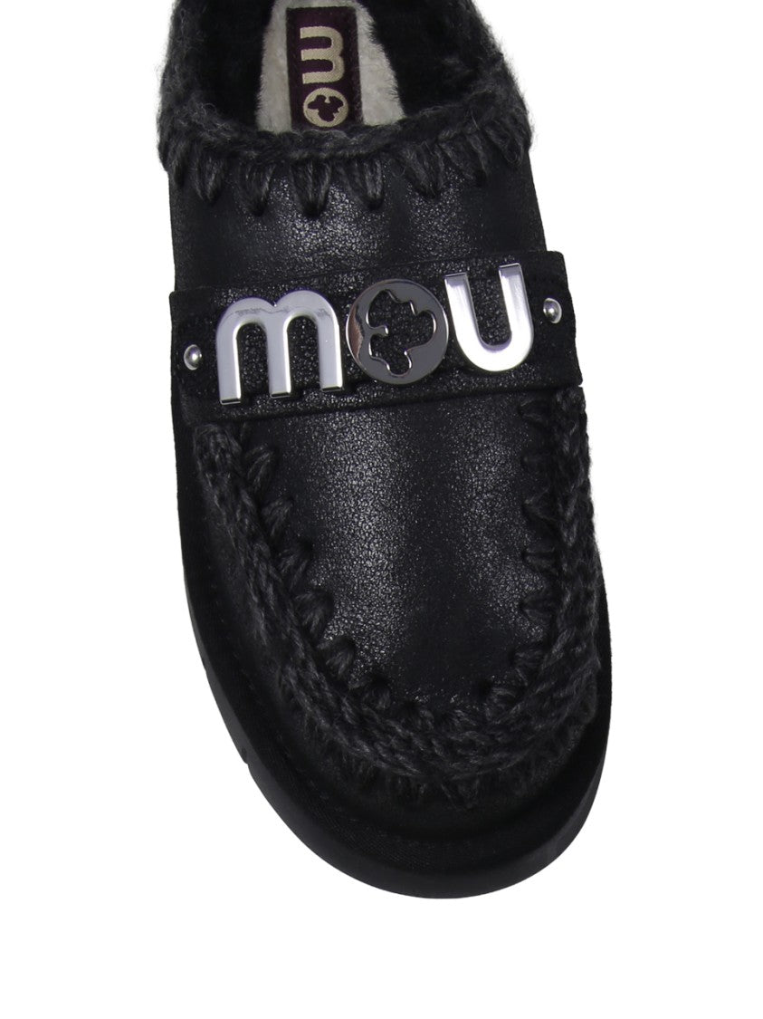 Mou Bounce Clog Metal Logo Mule