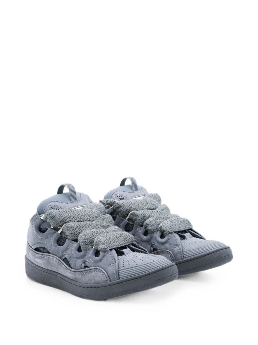 Lanvin Low-Profile Sneakers With Padded Collar