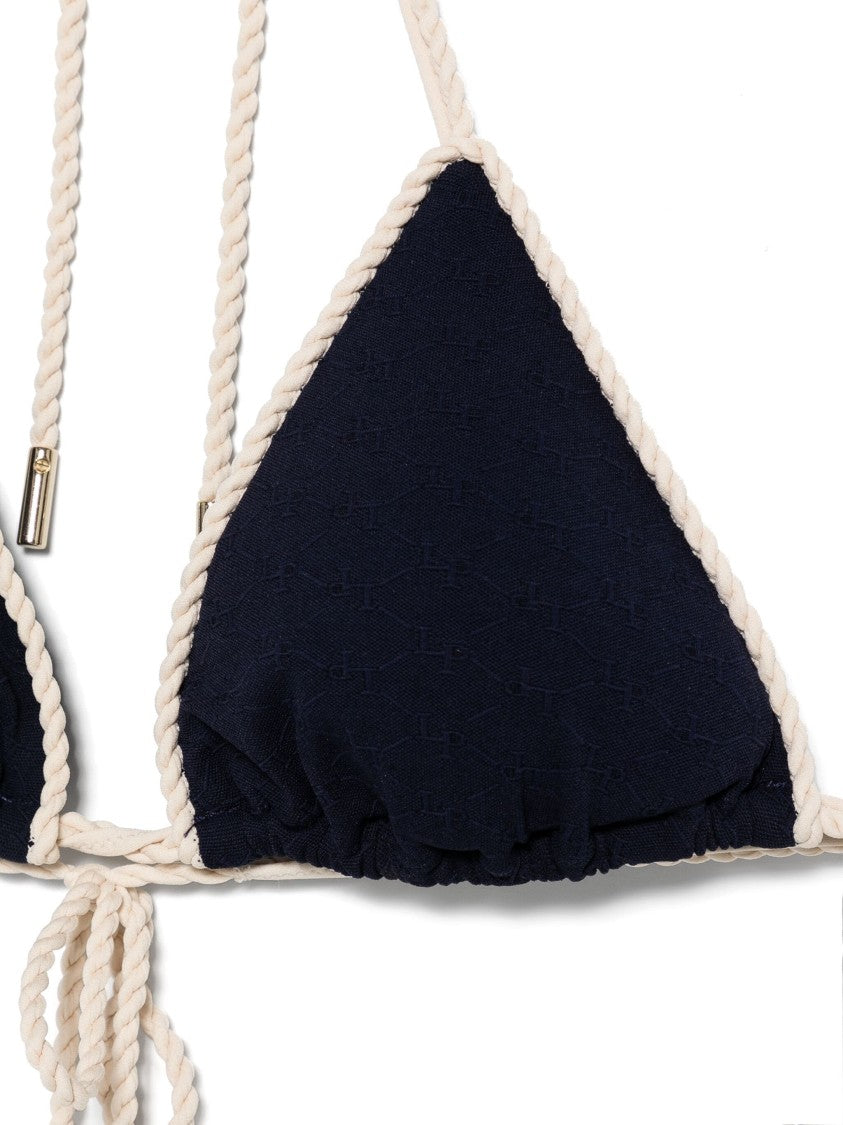 La Perla Classic Triangle Bikini Top With Removable Padding