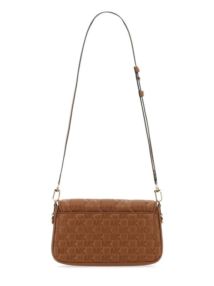 Michael Michael Kors Logo-Embossed Structured Shoulder Bag