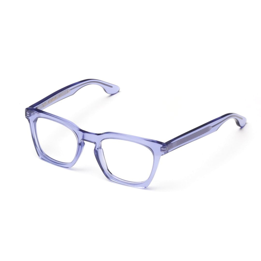 Kador Kareta Translucent Light Purple Square Frame Eyeglasses