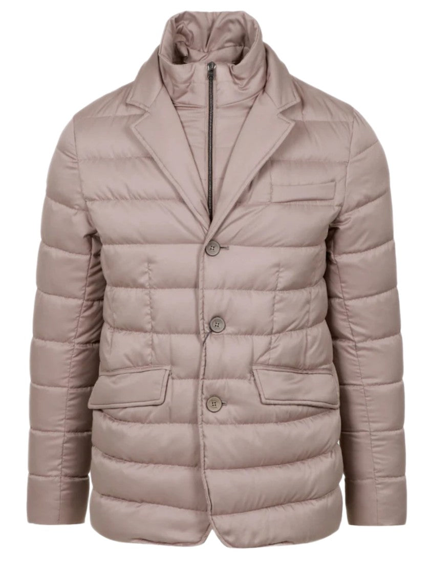 Herno Quilted Blazer With Removable Chest Panel
