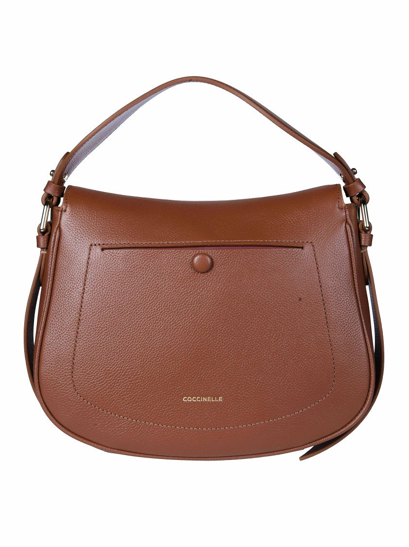 Coccinelle Rounded Flap Shoulder Bag