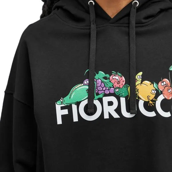 Fiorucci Black Fruit Print Hoodie