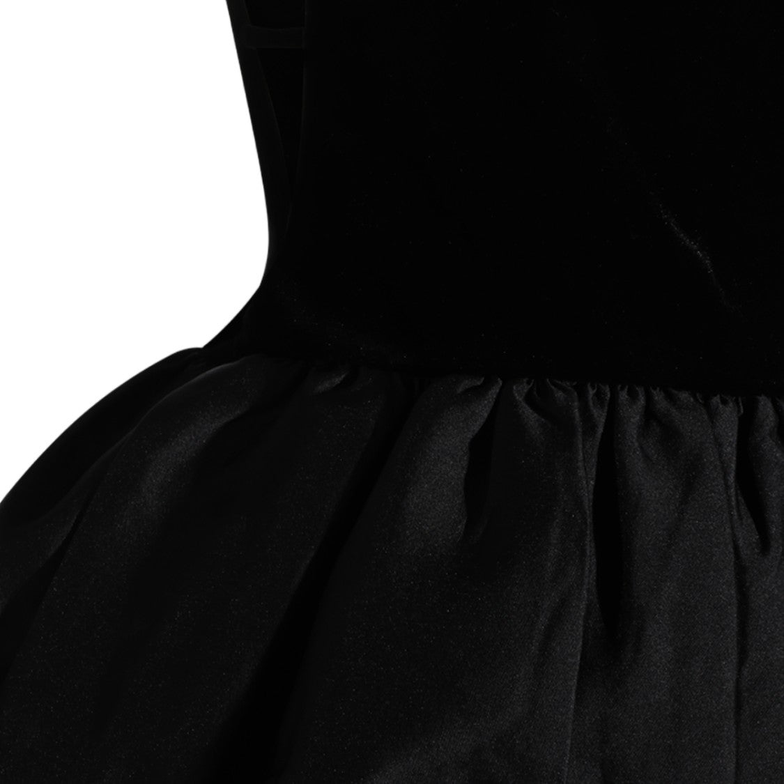 Self-Portrait Black Structured Bow Strap Top
