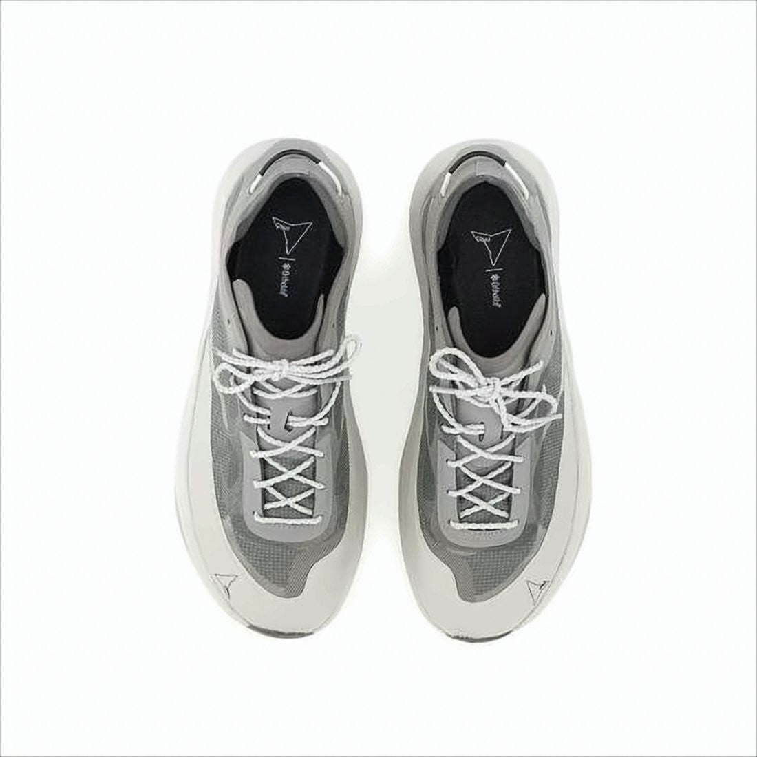 Roa Textured Grey Sneakers With Layered Upper