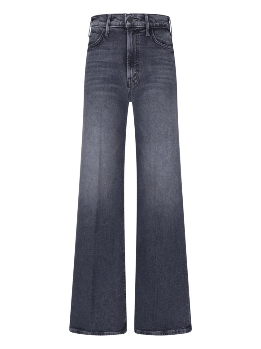 Mother High-Waisted Flared Denim Jeans With Retro-Inspired Silhouette