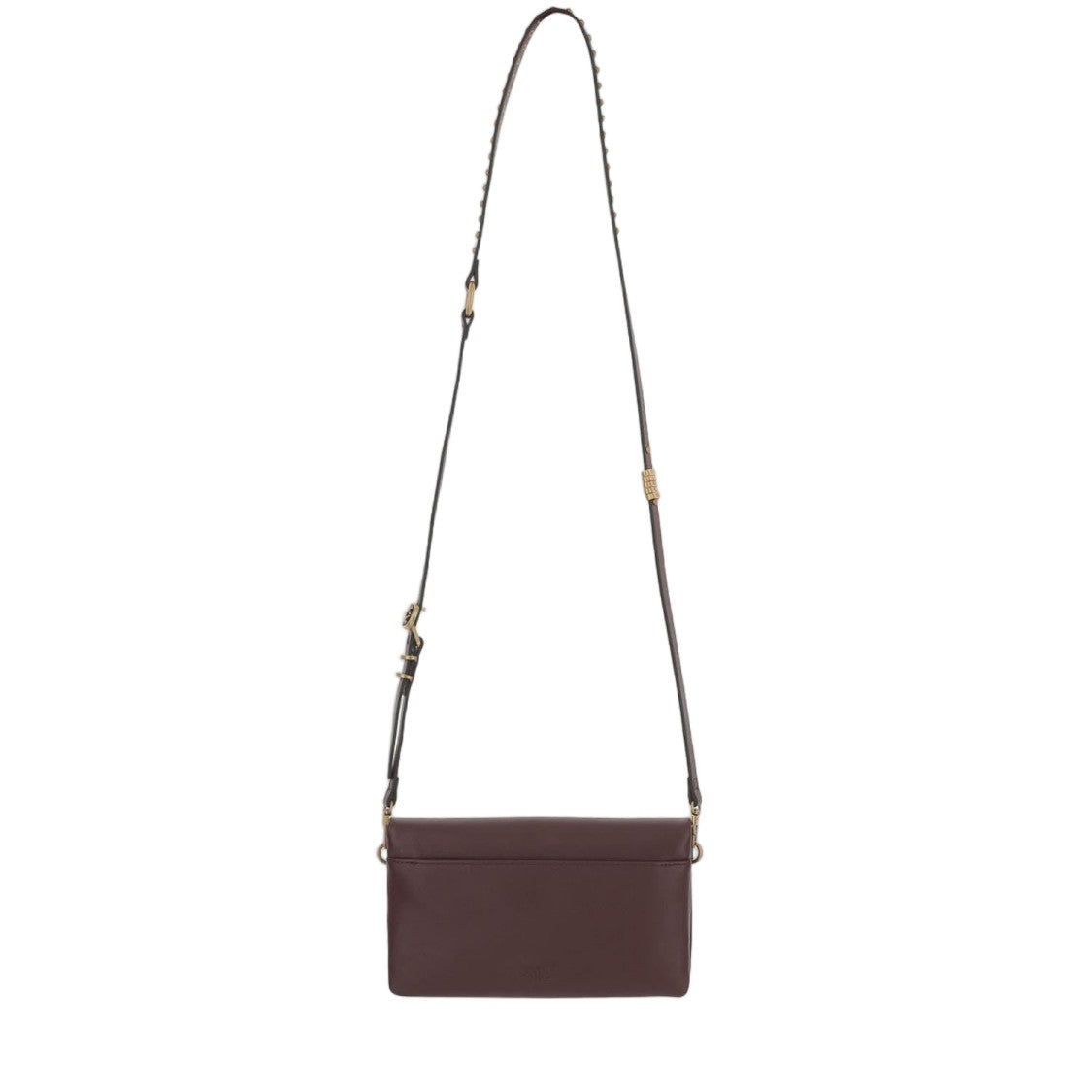Pinko Leather Bag With Logo