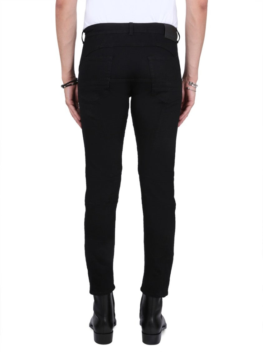 Alexander Mcqueen Biker Jeans